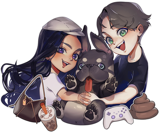 Halfbody Chibi (c) @Punkinut on Twitch