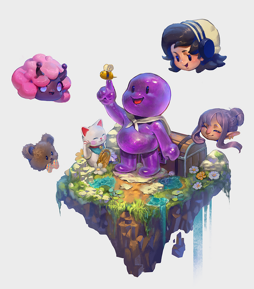 Blobby (c) @pancake_fluffz on Twitch